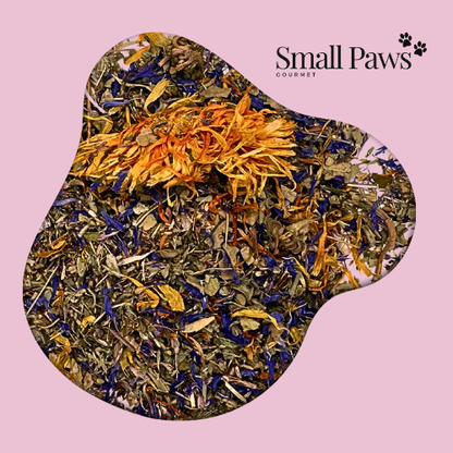 Herb Salad Medley with Flowers